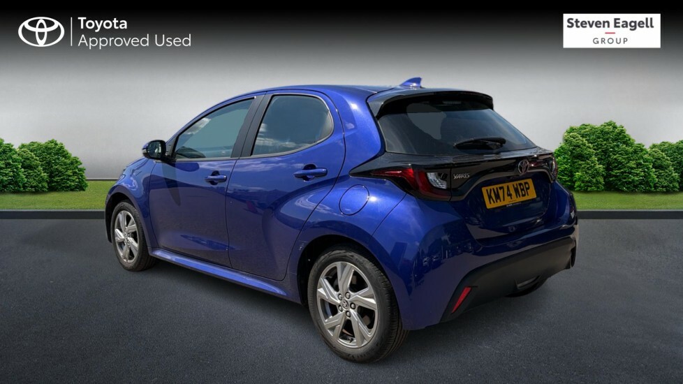 Toyota Yaris 1.5 Vvt-h Icon Hatchback Hybrid E-cvt E KM74WBP Blue #4