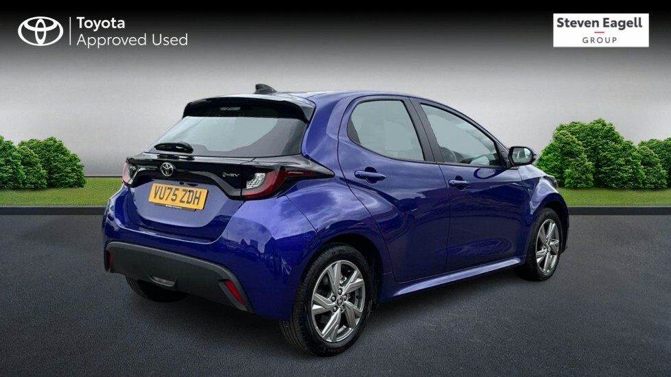 Toyota Yaris 1.5 Vvt-h Icon E-cvt Euro 6 Ss VU75ZDH Blue #2