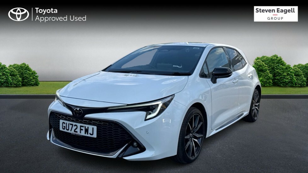 Toyota Corolla 1.8 Vvt-h Gr Sport Cvt Euro 6 Ss GU72FWJ White #3