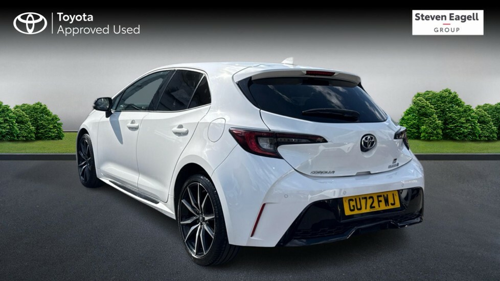 Toyota Corolla 1.8 Vvt-h Gr Sport Cvt Euro 6 Ss GU72FWJ White #4