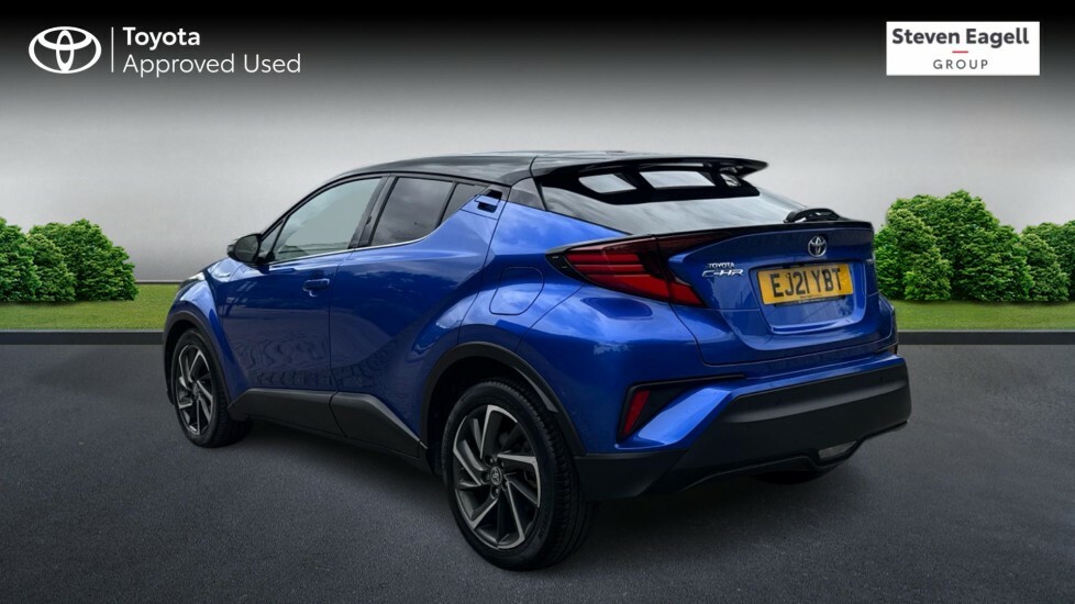 Toyota C-Hr 1.8 Vvt-h Dynamic Cvt Euro 6 Ss Black #4