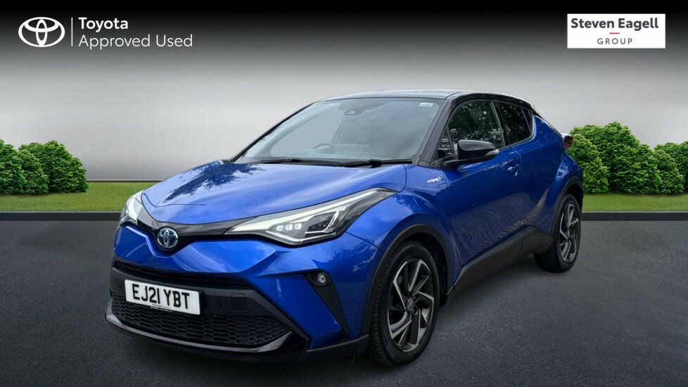Toyota C-Hr 1.8 Vvt-h Dynamic Cvt Euro 6 Ss Black #3