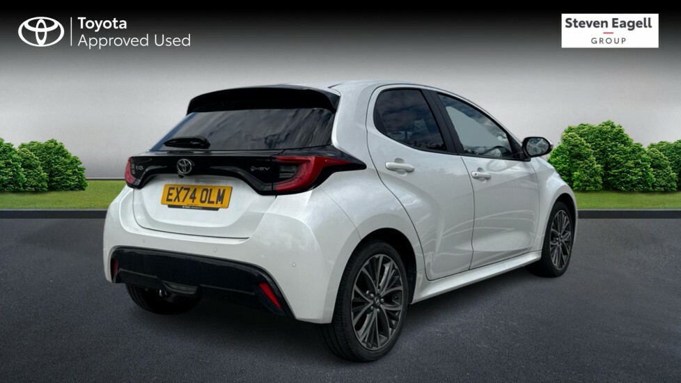 Toyota Yaris 1.5 Vvt-h Excel E-cvt Euro 6 Ss EX74OLM White #2