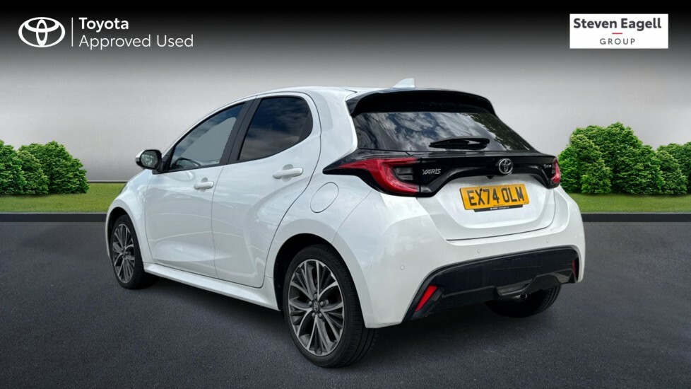 Toyota Yaris 1.5 Vvt-h Excel E-cvt Euro 6 Ss EX74OLM White #4