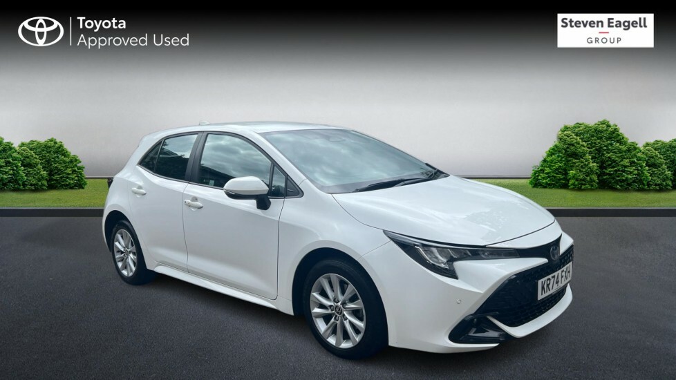Toyota Corolla 1.8 Vvt-h Icon Cvt Euro 6 Ss White