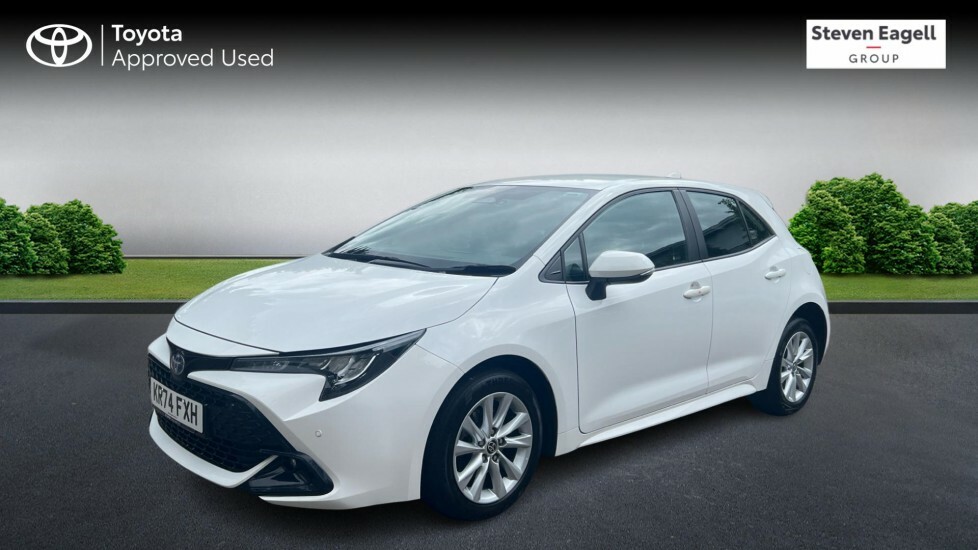 Toyota Corolla 1.8 Vvt-h Icon Cvt Euro 6 Ss White #3