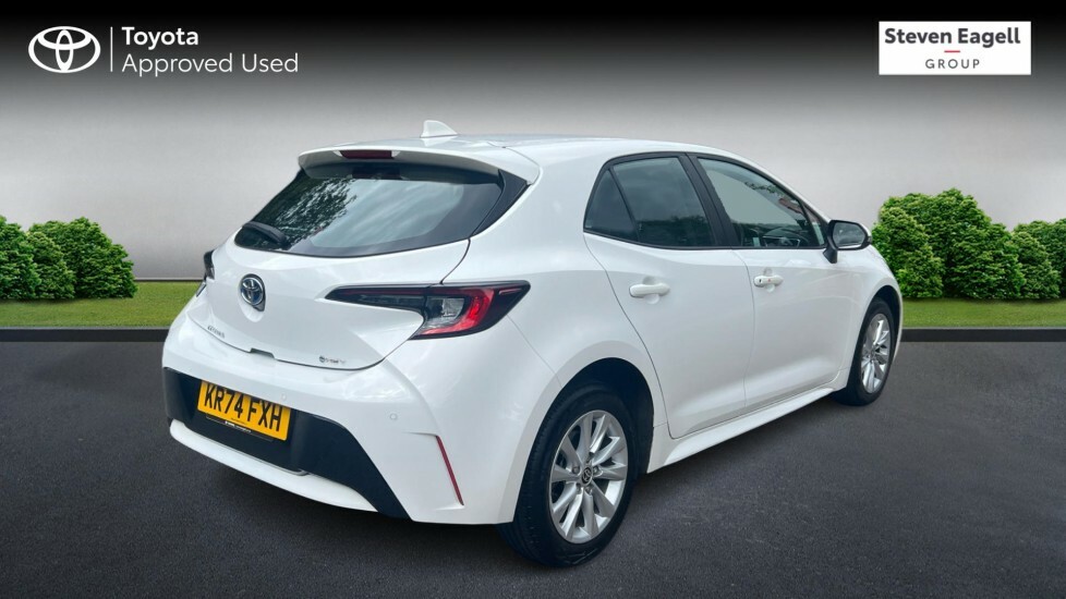Toyota Corolla 1.8 Vvt-h Icon Cvt Euro 6 Ss White #2