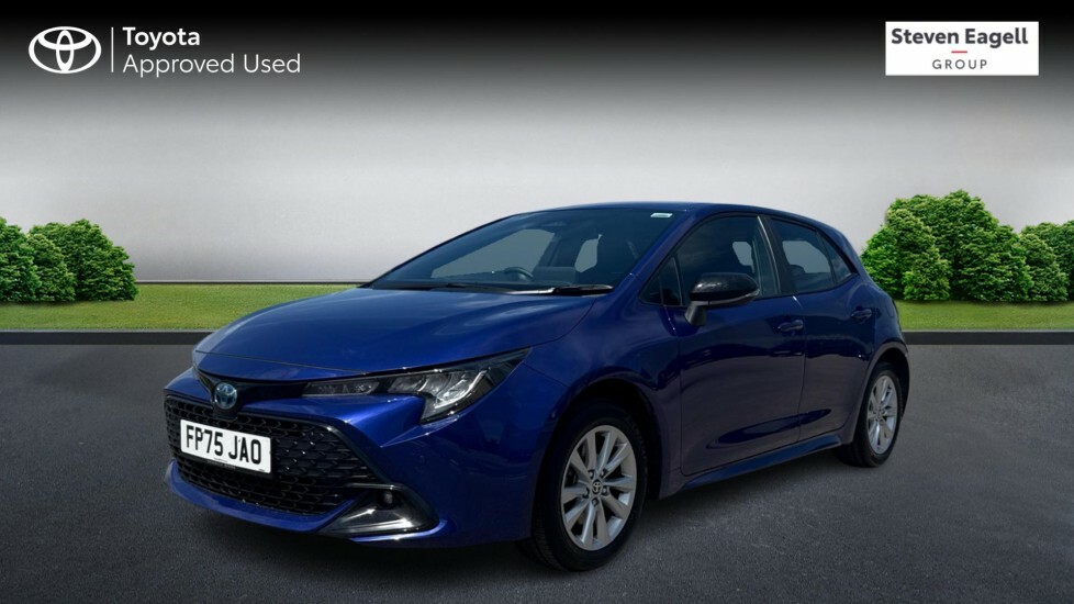 Toyota Corolla 2.0 Vvt-h Icon Cvt Euro 6 Ss Blue #3