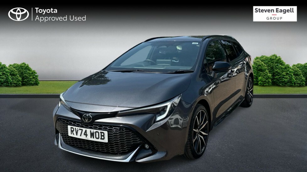 Toyota Corolla 1.8 Vvt-h Gr Sport Touring Sports Cvt Euro 6 Ss RV74WOB Grey #3