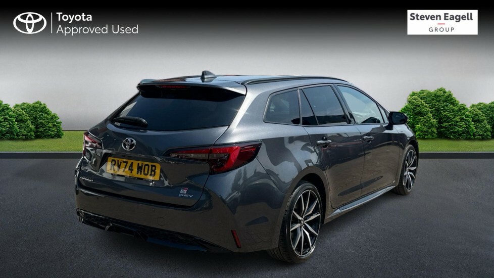 Toyota Corolla 1.8 Vvt-h Gr Sport Touring Sports Cvt Euro 6 Ss RV74WOB Grey #2
