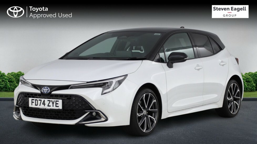 Toyota Corolla 1.8 Vvt-h Excel Cvt Euro 6 Ss White #3