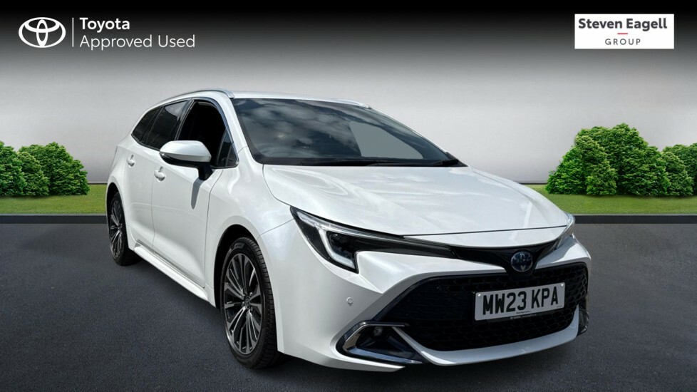 Toyota Corolla 1.8 Vvt-h Design Touring Sports Cvt Euro 6 Ss 5 White