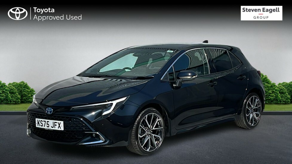 Toyota Corolla 1.8 Vvt-h Excel Cvt Euro 6 Ss KS75JFX Black #3