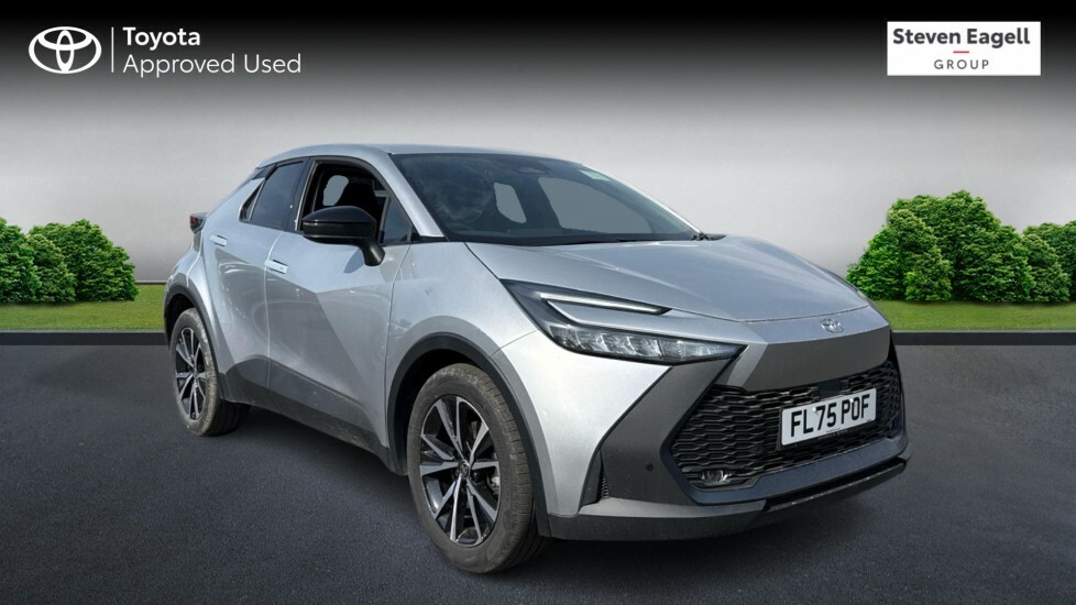 Toyota C-Hr 1.8 Vvt-h Design Cvt Euro 6 Ss Silver