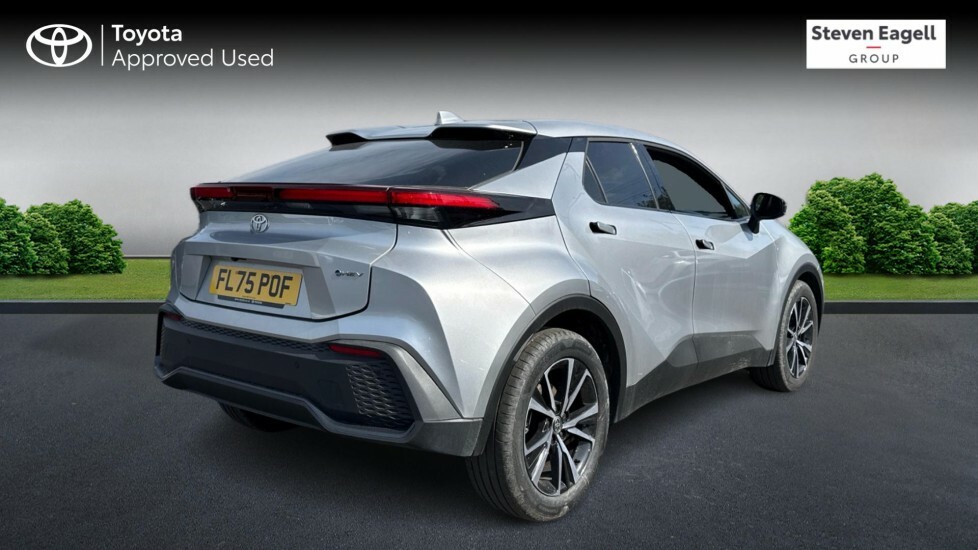 Toyota C-Hr 1.8 Vvt-h Design Cvt Euro 6 Ss Silver #2