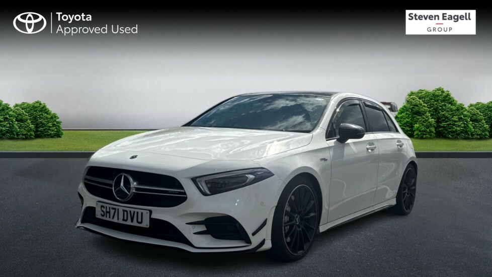 Mercedes-Benz A Class 2.0 A35 Amg Edition Premium Plus 7G-dct 4Matic E White #3