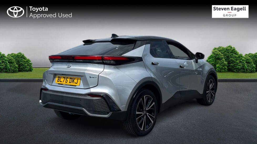 Toyota C-Hr 1.8 Vvt-h Excel Cvt Euro 6 Ss Silver #2