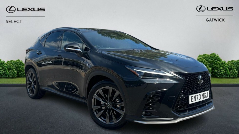 Lexus NX 2.5 350H F Sport Takumi Suv Hybrid E-cv Black