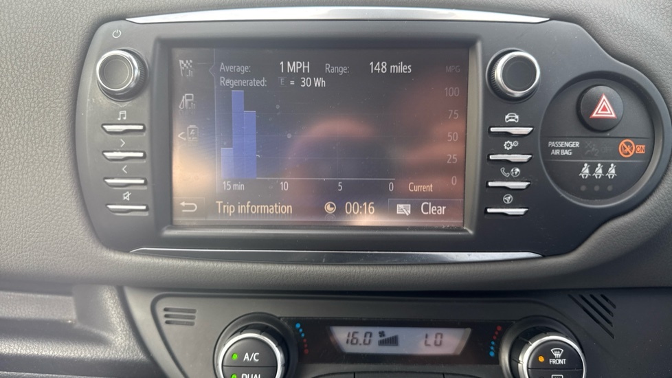 Toyota Yaris 1.5 Hybrid Icon Tech Cvt White #36