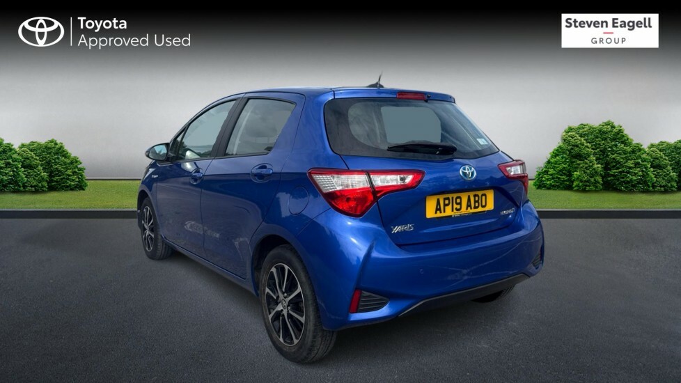 Toyota Yaris 1.5 Vvt-h Icon Tech E-cvt Euro 6 Ss Blue #4