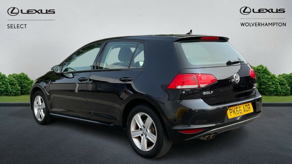 Volkswagen Golf 1.4 Tsi Bluemotion Tech Match Edition Euro 6 Ss PK66AOR Black #2