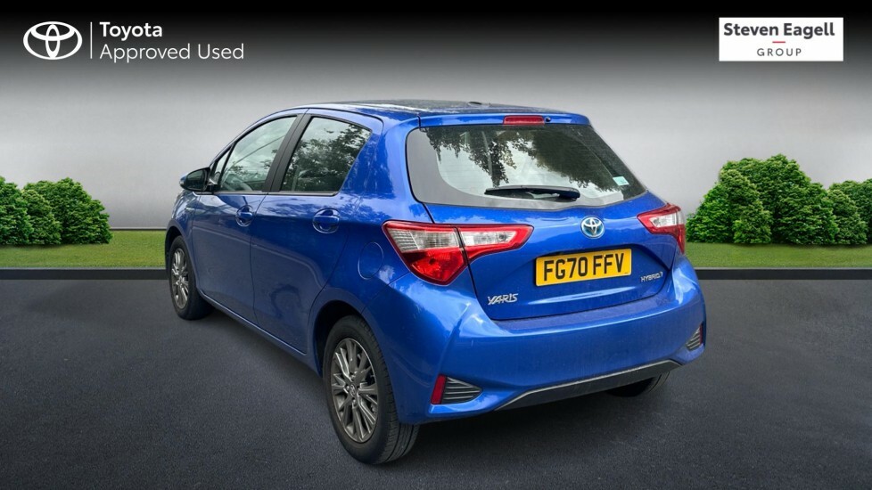 Toyota Yaris 1.5 Vvt-h Icon E-cvt Euro 6 Ss Blue #4