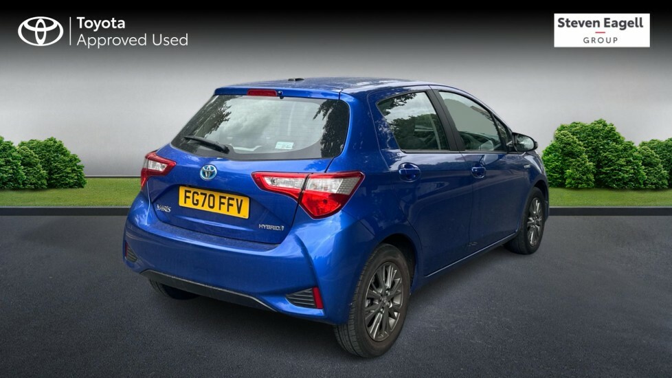 Toyota Yaris 1.5 Vvt-h Icon E-cvt Euro 6 Ss Blue #2