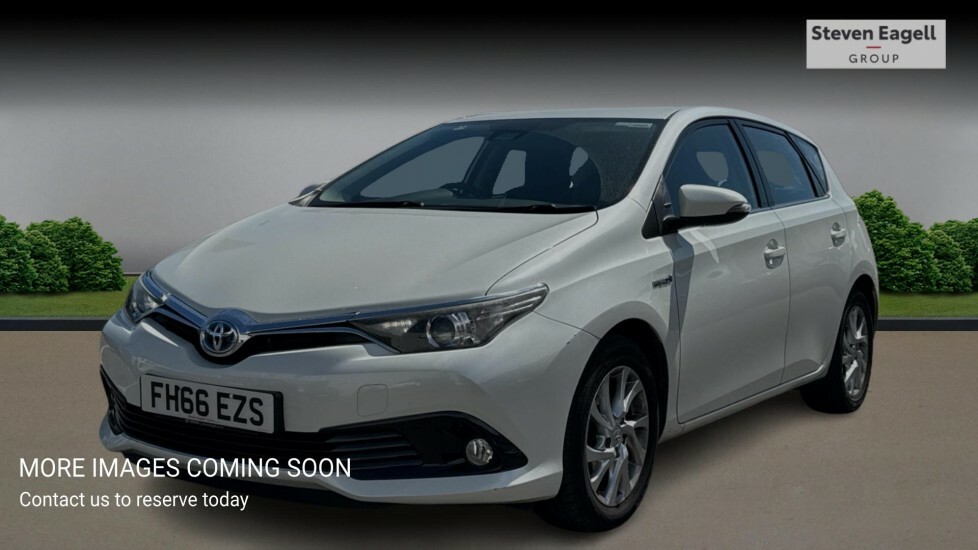 Toyota Auris 1.8 Vvt-h Business Edition Cvt Euro 6 Ss S White #3