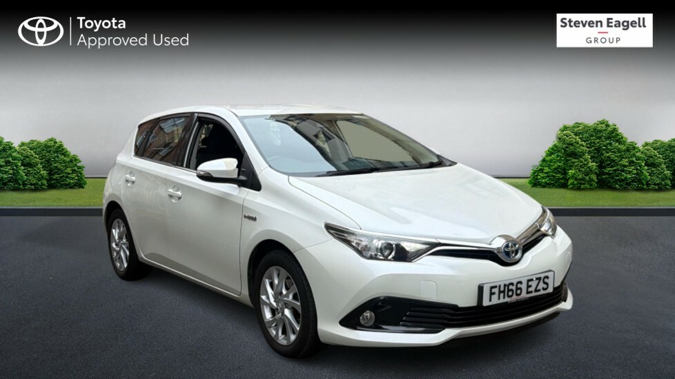 Toyota Auris 1.8 Vvt-h Business Edition Cvt Euro 6 Ss S White