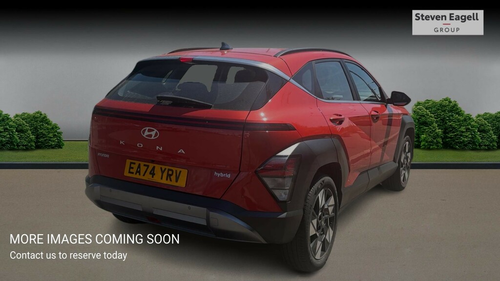 Hyundai Kona 1.6 H-gdi Advance Dct Euro 6 Ss Red #4