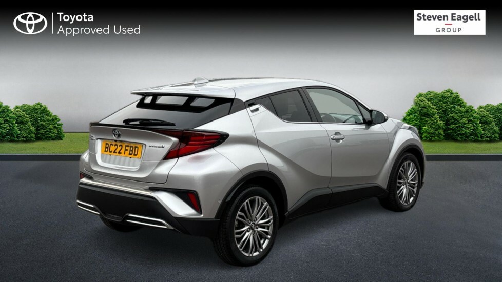 Toyota C-Hr 2.0 Vvt-h Excel Cvt Euro 6 Ss Silver #2