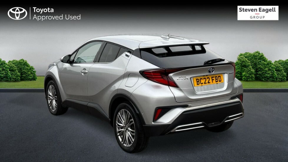 Toyota C-Hr 2.0 Vvt-h Excel Cvt Euro 6 Ss Silver #4