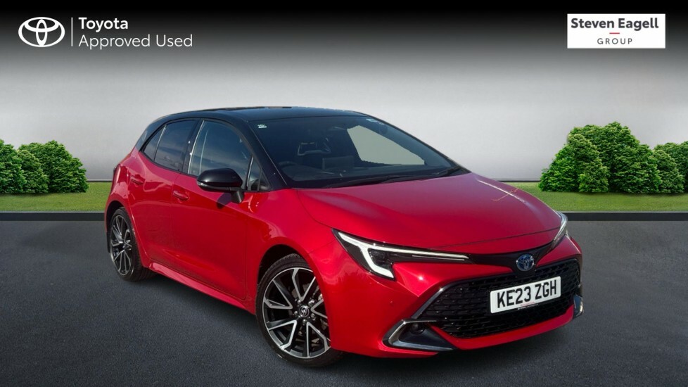 Toyota Corolla 1.8 Vvt-h Excel Cvt Euro 6 Ss Red