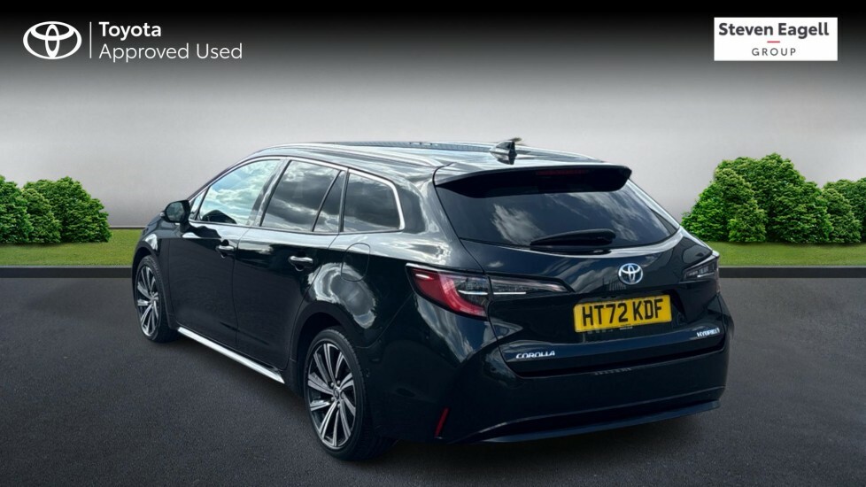 Toyota Corolla 1.8 Vvt-h Design Touring Sports Cvt Euro 6 Ss 5 Black #4