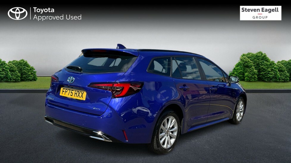Toyota Corolla 2.0 Vvt-h Icon Touring Sports Cvt Euro 6 Ss Blue #2