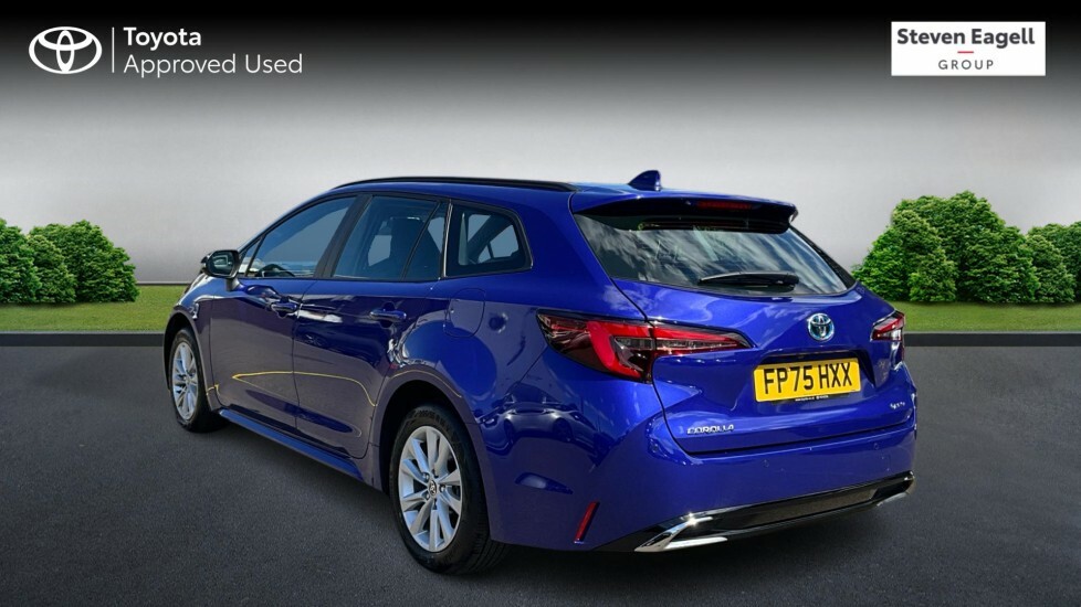 Toyota Corolla 2.0 Vvt-h Icon Touring Sports Cvt Euro 6 Ss Blue #4