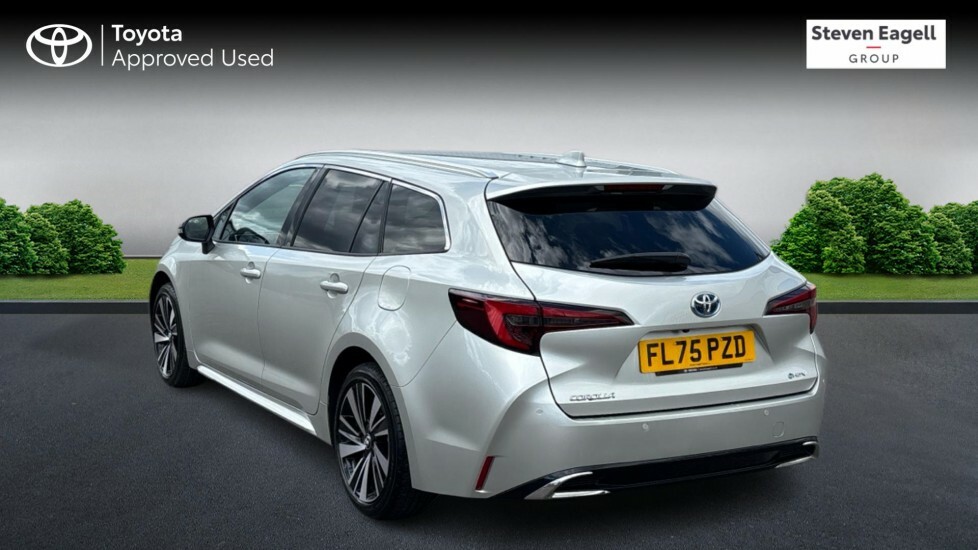 Toyota Corolla 1.8 Vvt-h Design Touring Sports Cvt Euro 6 Ss 5 Silver #4