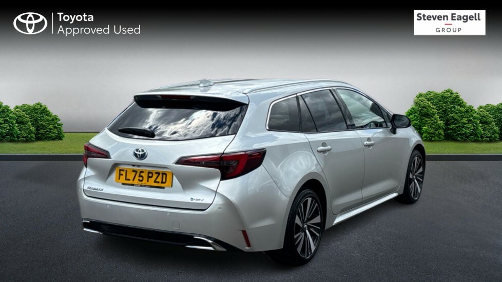 Toyota Corolla 1.8 Vvt-h Design Touring Sports Cvt Euro 6 Ss 5 Silver #2