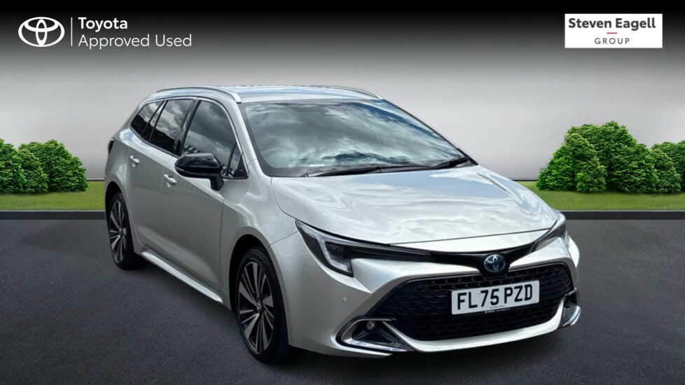 Toyota Corolla 1.8 Vvt-h Design Touring Sports Cvt Euro 6 Ss 5 Silver