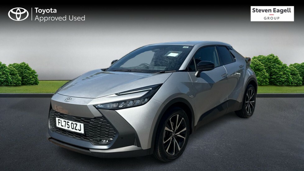 Toyota C-Hr 1.8 Vvt-h Design Suv Hybrid Cvt Euro 6 FL75OZJ Silver #3