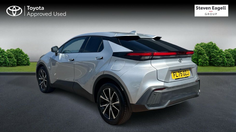Toyota C-Hr 1.8 Vvt-h Design Suv Hybrid Cvt Euro 6 FL75OZJ Silver #4