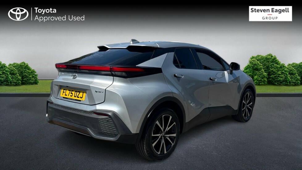 Toyota C-Hr 1.8 Vvt-h Design Suv Hybrid Cvt Euro 6 FL75OZJ Silver #2