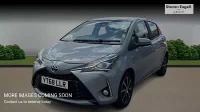 Toyota Yaris 1.5 Hybrid Design Cvt Silver #3