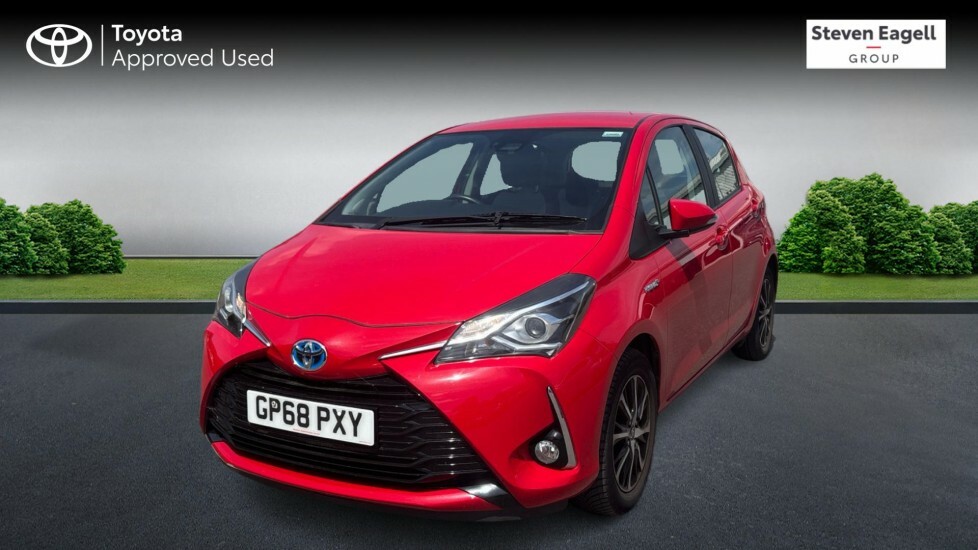 Toyota Yaris 1.5 Vvt-h Icon Tech E-cvt Euro 6 Ss Red #3