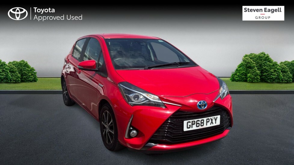 Toyota Yaris 1.5 Vvt-h Icon Tech E-cvt Euro 6 Ss Red