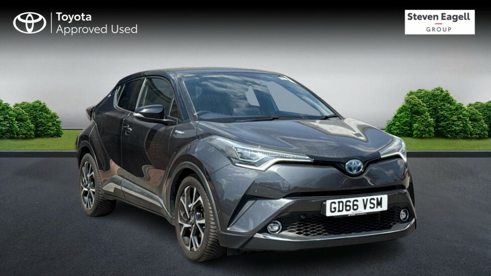 Toyota C-Hr 1.8 Vvt-h Dynamic Cvt Euro 6 Ss Grey