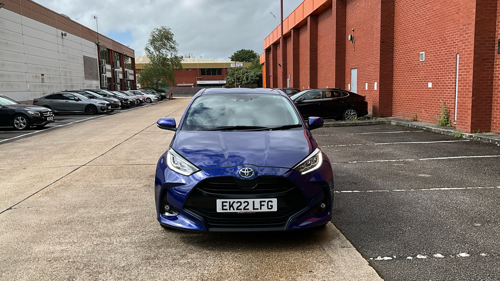 Toyota Yaris 1.5 Vvt-h Design E-cvt Euro 6 Ss Blue #22