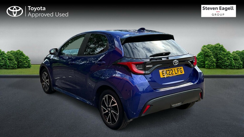 Toyota Yaris 1.5 Vvt-h Design E-cvt Euro 6 Ss Blue #4