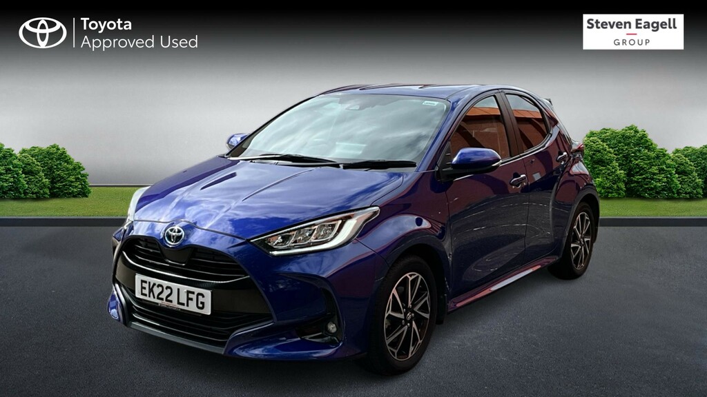 Toyota Yaris 1.5 Vvt-h Design E-cvt Euro 6 Ss Blue #3