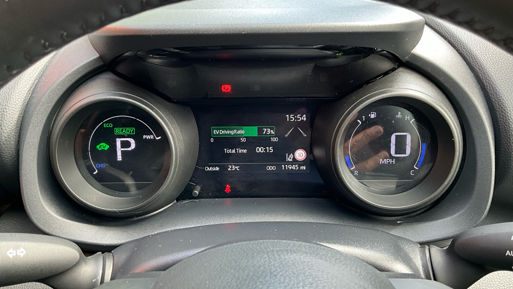 Toyota Yaris 1.5 Vvt-h Design E-cvt Euro 6 Ss Blue #11